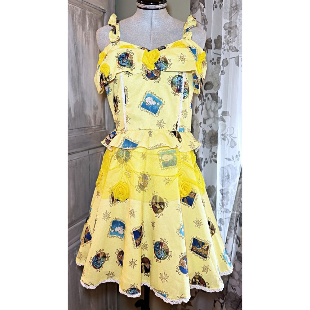 Liz Lisa Disney Princess Beauty and the Beast Belle Dress Jfashion Gyaru Japan - Picture 6 of 16